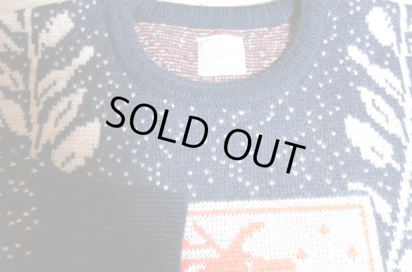 画像6: BELAFONTE/RT DEER EMBLEM SWEATER  NAVY