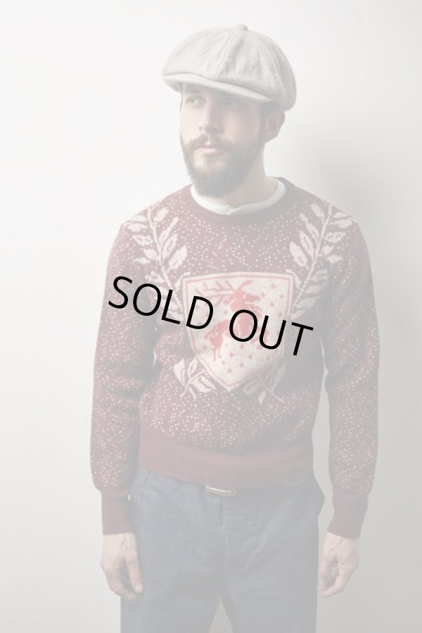 画像3: BELAFONTE/RT DEER EMBLEM SWEATER  BURD