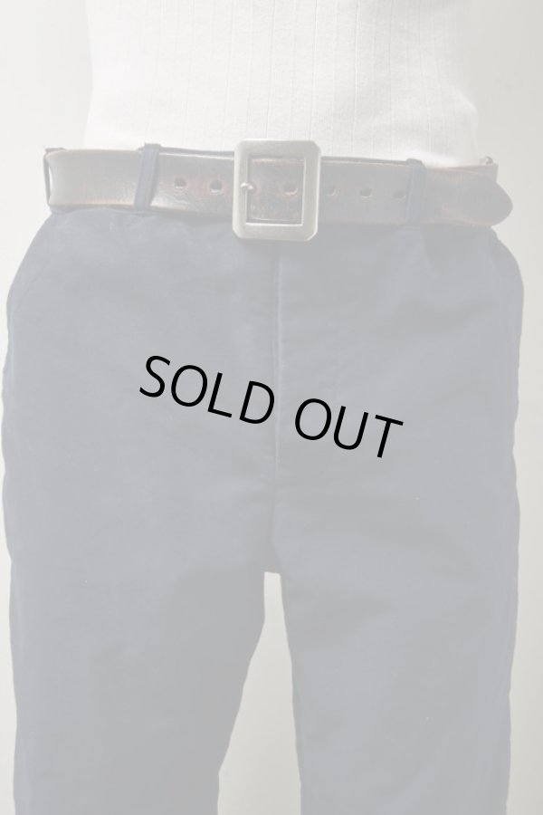 画像8: （再入荷）BELAFONTE/RT LEATHER BELT BLACK