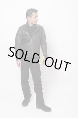画像: RATS/SINGLE RIDERS LEATHER JKT  BLACK