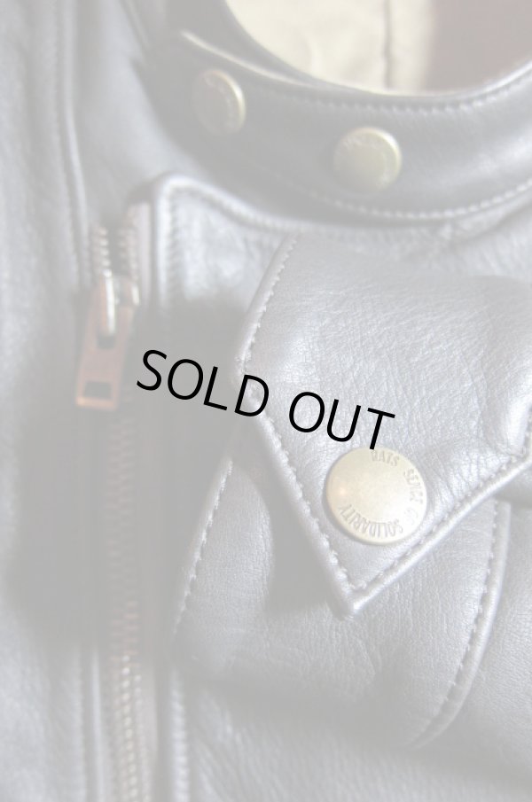 画像7: RATS/SINGLE RIDERS LEATHER JKT  BLACK