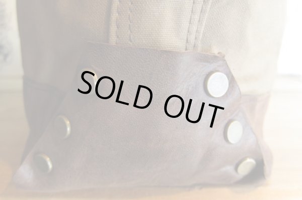 画像5: RATS/xPORTER TOTE BAG  KHAKIxBROWN