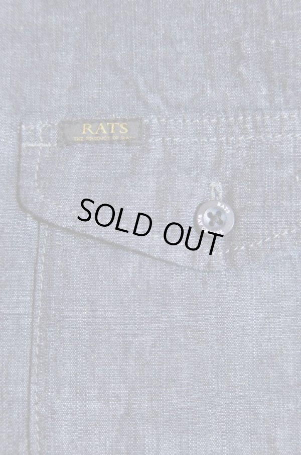 画像6: RATS/CORDURY COLLAR SHIRT  INDIGO
