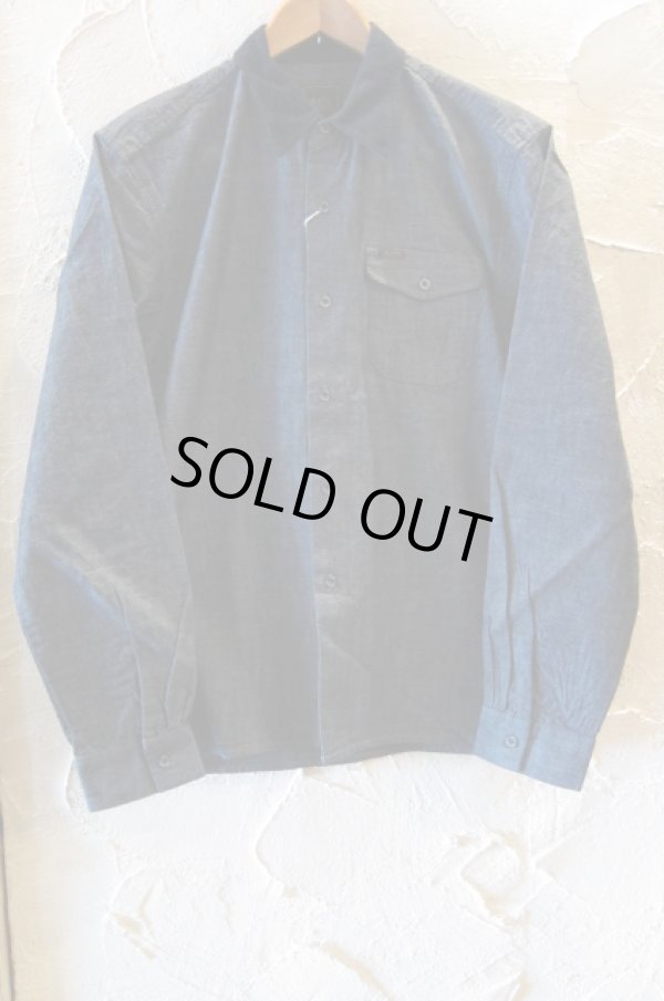 画像2: RATS/CORDURY COLLAR SHIRT  INDIGO