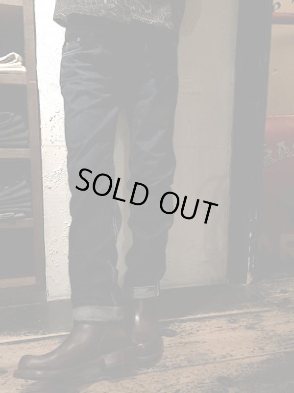 画像3: GANGSTERVILLE/THUG DENIM IRON CROSS SLIM  INDxRIGID BLACK  