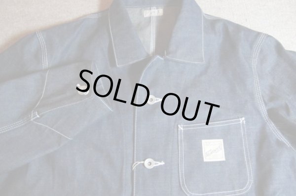 画像4: BELAFONTE/RAGTIME DENIM SHOP COAT  DENIM