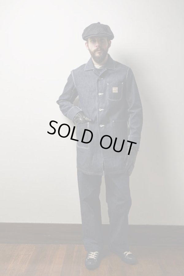 画像7: BELAFONTE/RAGTIME DENIM SHOP COAT  DENIM