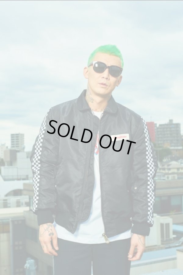 画像1: SUNNY C SIDER/FLIGHT JKT  BLACK
