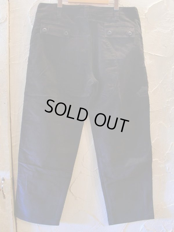 画像2: (DEAD STOCK)COREFIGHTER/ARMY CORDUROY PANTS  BLACK