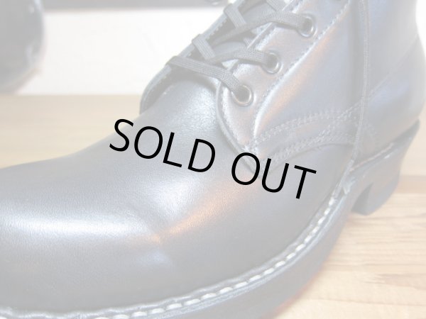 画像6: WHITES BOOTS/SEMI DRESS BLACK CALF  BLACK