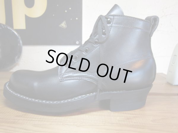 画像2: WHITES BOOTS/SEMI DRESS BLACK CALF  BLACK