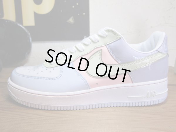 画像2: NIKE/AIR FORCE 1  EASTER EGG TITANIUM(WHTxSAXxPINK) 307334-531