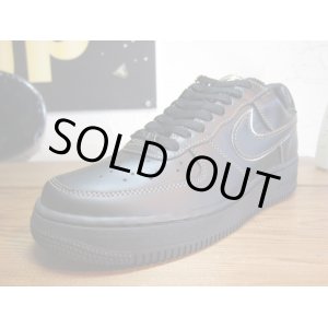 画像: NIKE/AIR FORCE I BLACKxBLACK METALIC GOLD