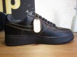 画像4: NIKE/AIR FORCE I BLACKxBLACK METALIC GOLD