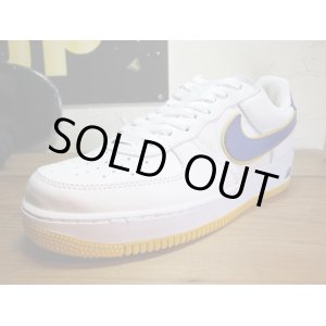 画像: NIKE/AIR FORCE I  WHITE レイカーズカラー