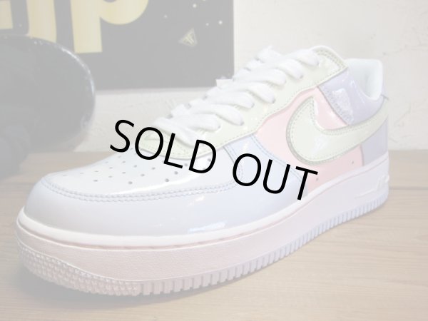 画像1: NIKE/AIR FORCE 1  EASTER EGG TITANIUM(WHTxSAXxPINK) 307334-531