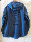 画像2: (SALE 35%OFF)　INTERFACE/SNAKE HOODED CHAMBRAY SH  WASH