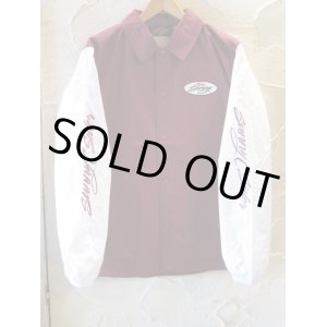 画像: SUNNY C SIDER/RACING COACH JKT  BURGUNDY