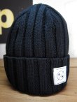 画像1: ROTTWEILER/BASIC KNIT CAP  BLACK