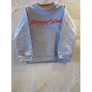 画像: (SALE 35%OFF) SUNNY C SIDER/RACING KID'S SWEAT  GRAY