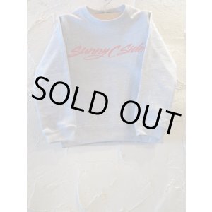 画像: (SALE 35%OFF) SUNNY C SIDER/RACING KID'S SWEAT GRAY