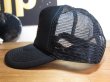 画像2: BELIVE/US STAR MESH CAP  BLACKxBLACK