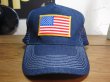 画像1: BELIVE/US FLAG MESH CAP  DENIM