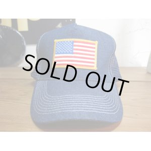 画像: BELIVE/US FLAG MESH CAP  DENIM