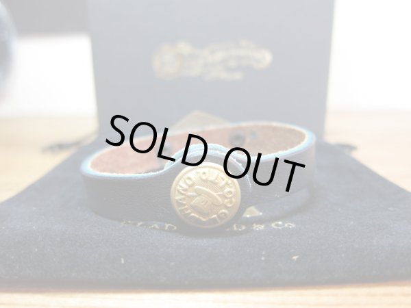 画像3: GLAD HAND(グラッドハンド)/GH TAG NARROW BRACELET  NAVY