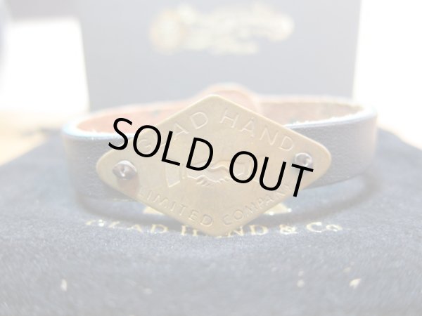 画像4: GLAD HAND(グラッドハンド)/GH TAG NARROW BRACELET  NAVY