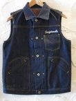 画像2: GANGSTERVILLE/THE FIXER VEST  INDIGO