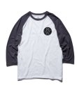 画像3: ROTTWEILER/USED RAGLAN 3/4 T  WHITExGREY