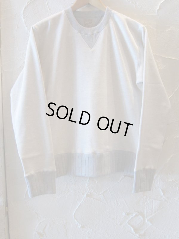 画像2: BELAFOTE/RT NEEDLE RIB SWEAT  ASH GRAY