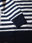 画像5: BELAFOTE/RT DROP NEEDLE RIB STRIPE L/S T  NVYxKINARI