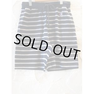 画像: CHAMPION/BORDER SHORT PANT  BLACK
