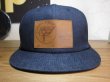 画像1: SUNNY C SIDER/NATIVE AMERICAN DENIM CAP  DENIM