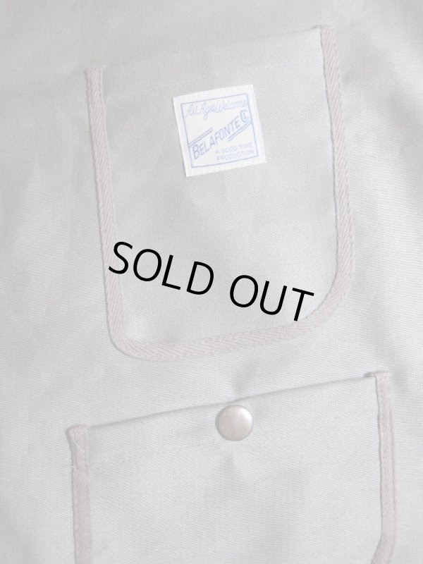 画像6: BELAFOTE/RT PIPING VEST N-1  KHAKI