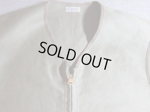 画像4: BELAFOTE/RT PIPING VEST N-1  KHAKI