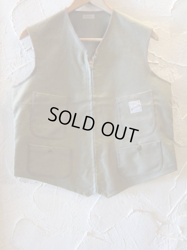 画像2: BELAFOTE/RT PIPING VEST N-1  KHAKI