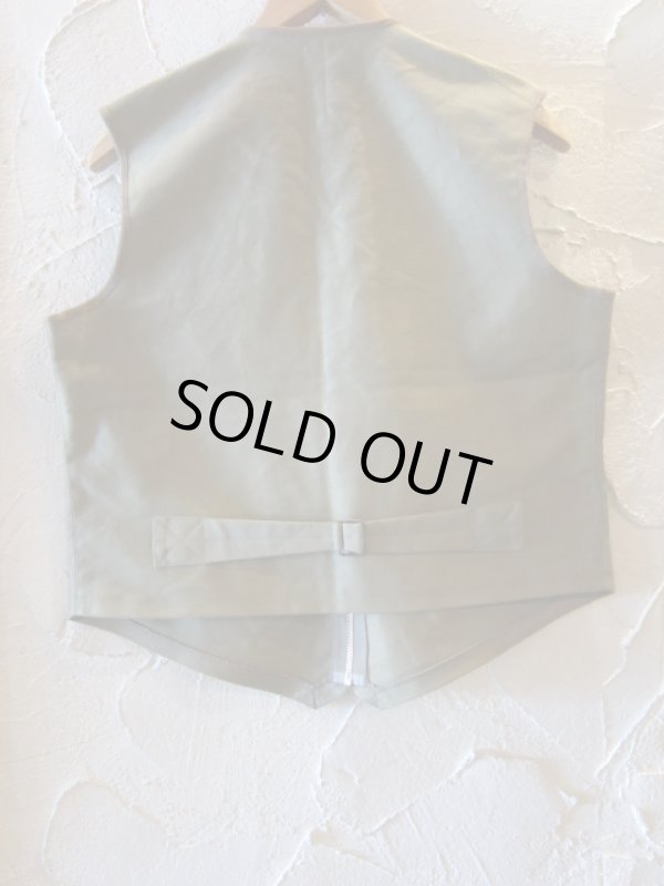 画像3: BELAFOTE/RT PIPING VEST N-1  KHAKI