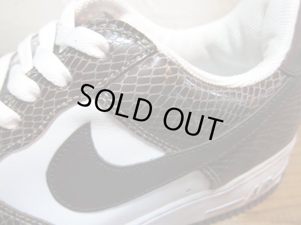 画像5: NIKE/AIR FORCE 1 PREMIUM  WHITExBROWN 茶蛇 309096-121