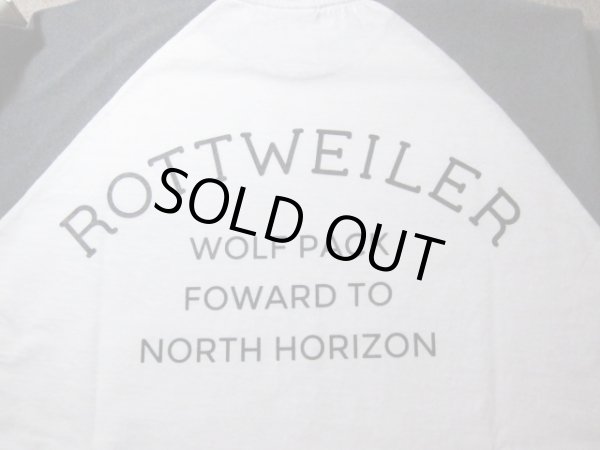 画像8: ROTTWEILER/USED RAGLAN 3/4 T  WHITExGREY