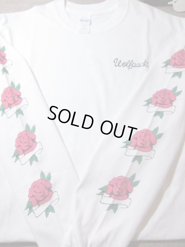 画像5: ROTTWEILER/ROSES LS T GILDAN  WHITE