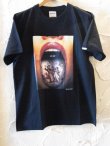 画像1: INTERFACE/LIP OFF T  BLACK