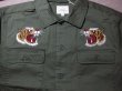 画像4: CORISCO/TWILL EMBROIDERY WORK SHIRT  OLIVE