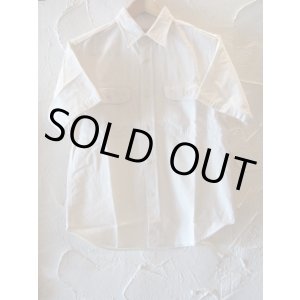 画像: SUGAR CANE/WHITE CHAMBRAY S/S WORK SHIRTS WHITE(OFF)