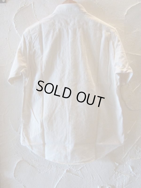 画像2: SUGAR CANE/WHITE CHAMBRAY S/S WORK SHIRTS WHITE(OFF)