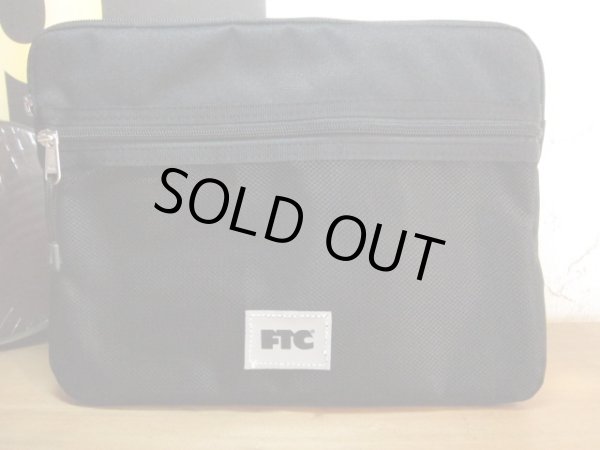 画像1: FTC/REFLECTIVE LOGO POUCH  BLACK