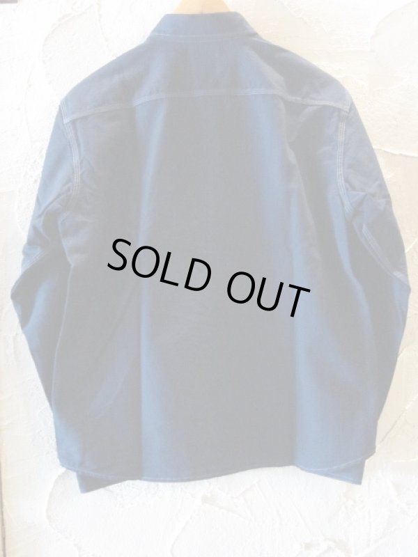 画像2: RATS/TRIPLE STITCH WORK SHIRT  NAVY