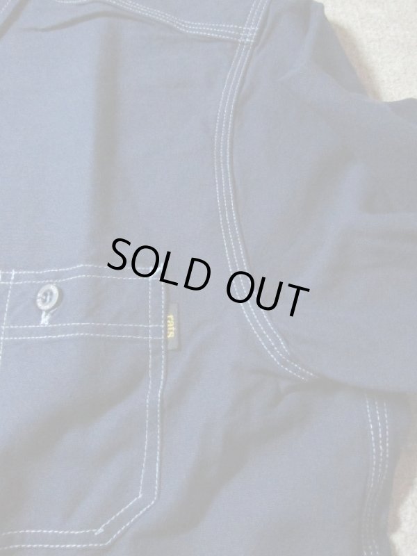 画像7: RATS/TRIPLE STITCH WORK SHIRT  NAVY